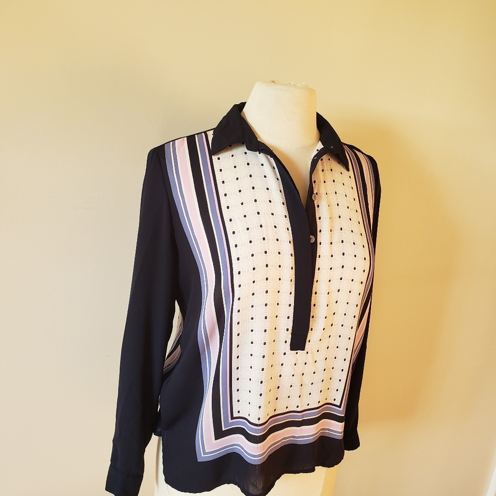 LOFT long sleeve blouse